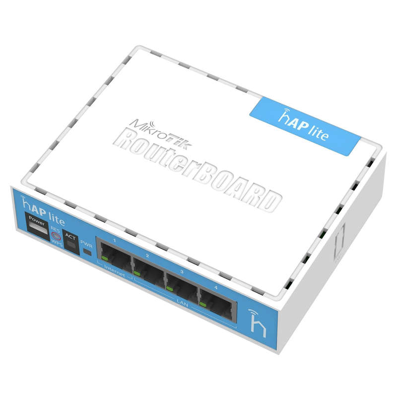 Mikrotik HAP Lite WLAN Access Point White