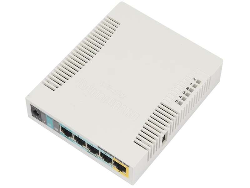 Mikrotik RB951Ui-2HnD WLAN Access Point Power Over Ethernet (PoE) White