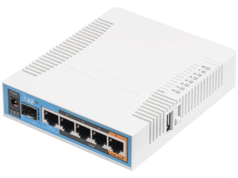 Mikrotik HAP Ac 500 Mbit/s Power Over Ethernet (PoE) White