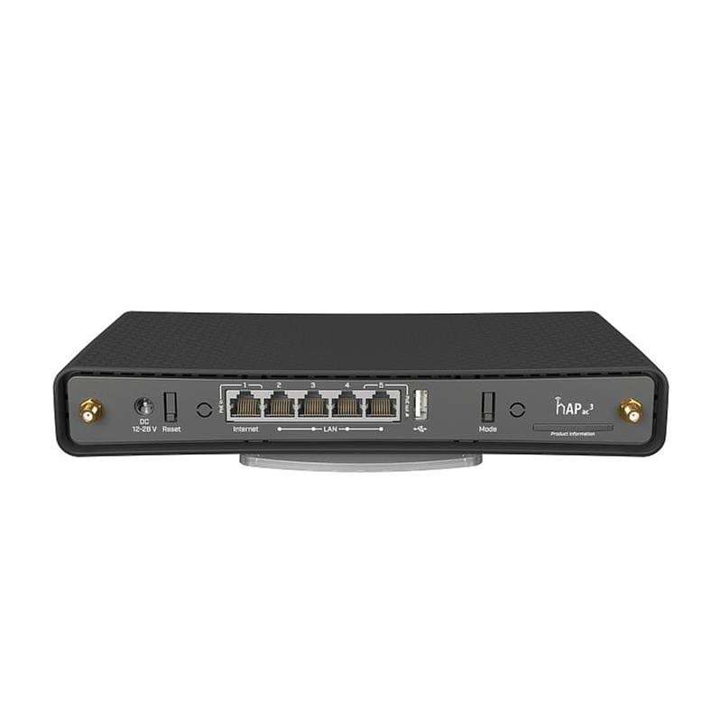 MikroTik hAP ac3 Wireless Dual Band 5-port Gigabit Router with PoE Out RBD53IG-5HACD2HND