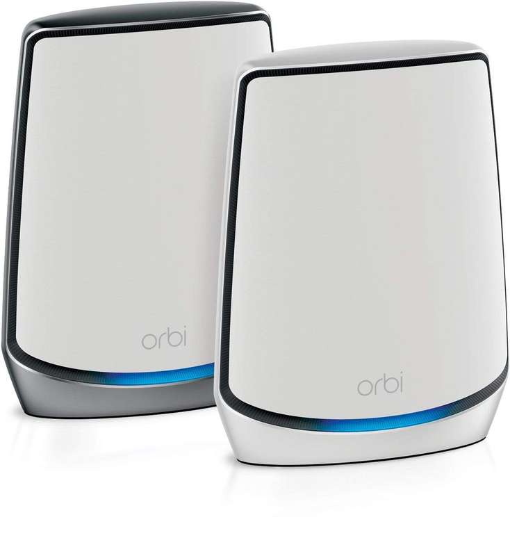Netgear RBK852 Wi-Fi 6 Wireless Router - Dual-band 2.4GHz and 5GHz Gigabit Ethernet Black White R...