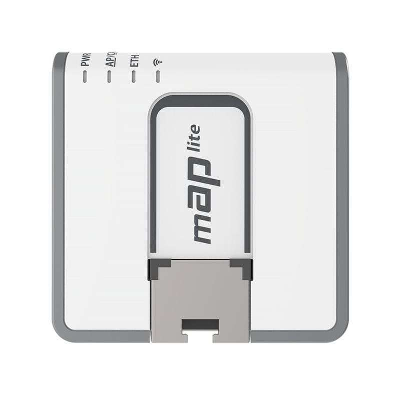 MikroTik mAP lite 2.4GHz mini Indoor AP/CPE White PoE RBMAPL-2ND