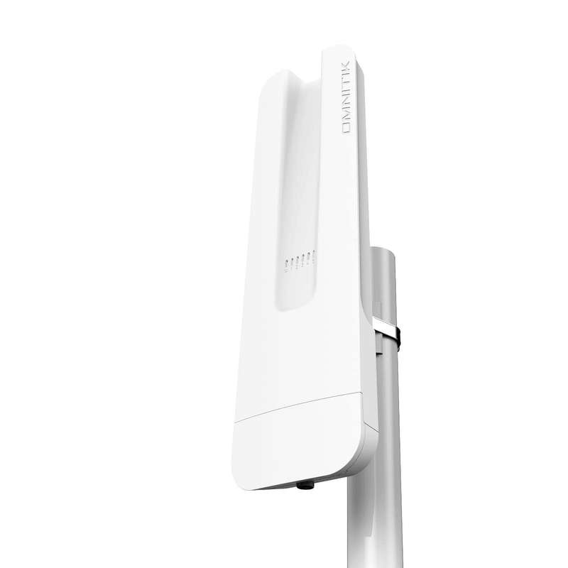 MikroTik OmniTikG-5HacD 5GHz Outdoor AP with 360 Degree Omni-Antenna OmniTIK 5 ac 54 Mbit/s White...