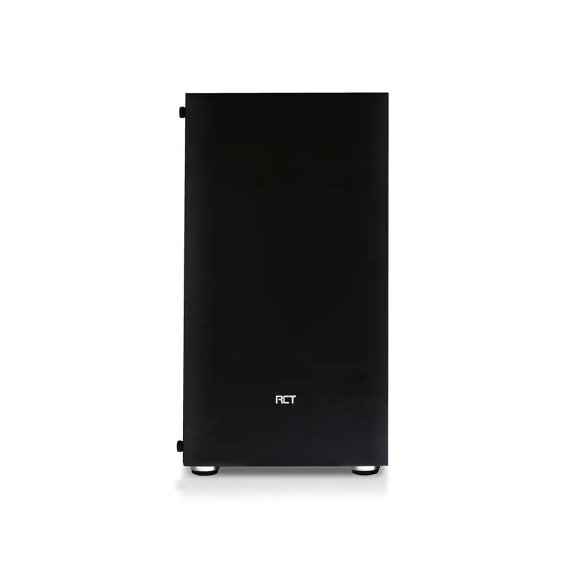 RCT ATX Case 300W with Tempered Glass Side Panel Black RCT-SM01