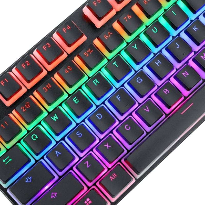 Redragon Scarab 104-Key Semi-Transparent Black Mechanical Keycap Set RD-A130-B