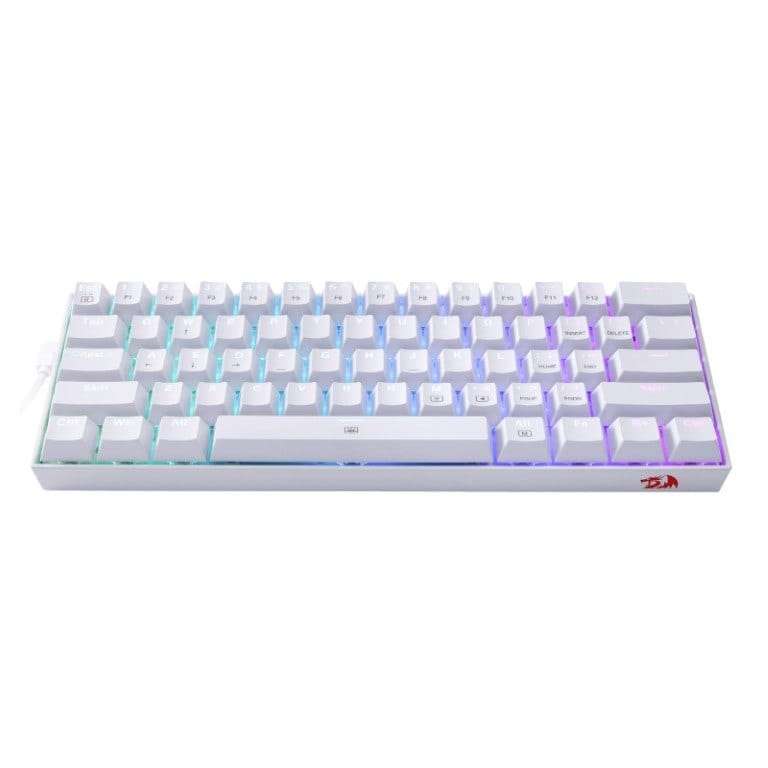 Redragon K630 Dragonborn RGB 67-Key Design Wired Mechanical Gaming Keyboard White Edition RD-K630...