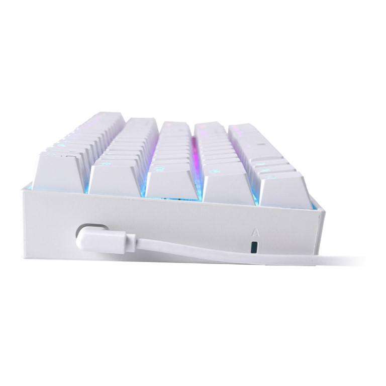 Redragon K630 Dragonborn RGB 67-Key Design Wired Mechanical Gaming Keyboard White Edition RD-K630...