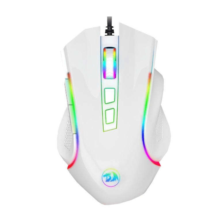 Redragon Griffin M607W Right-hand USB Type-A Mouse White RD-M607W