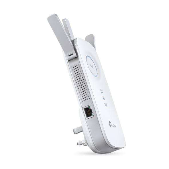 TP-Link RE450 Network Extender Transmitter White 10 100 1000 Mbit/s