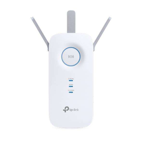 TP-Link RE450 Network Extender Transmitter White 10 100 1000 Mbit/s