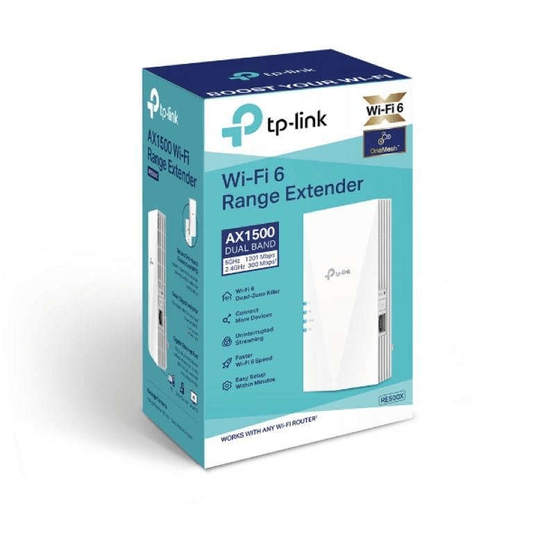 TP-Link RE500X AX1500 Wi-Fi Range Extender