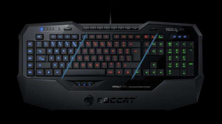 ROCCAT Isku FX Keyboard USB QWERTY Black