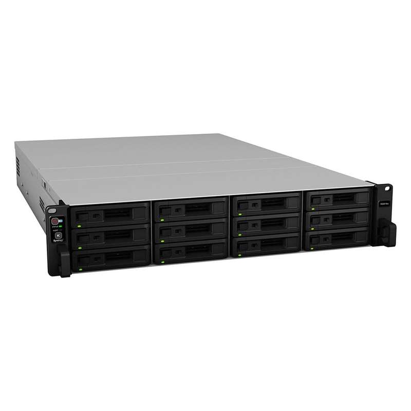 Synology RackStation RS3618xs D-1521 Ethernet LAN Rack (2U) Black NAS