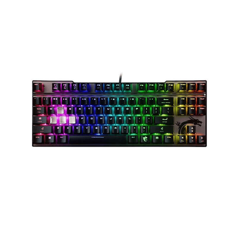 MSI Vigor GK70 Keyboard USB QWERTY US English Black