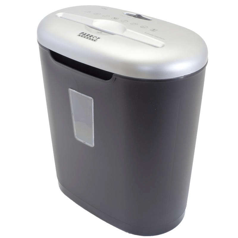 Parrot Paper Shredder 8 Sheets 3.9x39mm Cross Cut Medium Security S200 s200