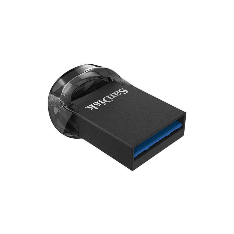 SanDisk Ultra Fit USB Flash Drive 512 GB USB Type-A 3.2 Gen 1 (3.1 Gen 1) Black