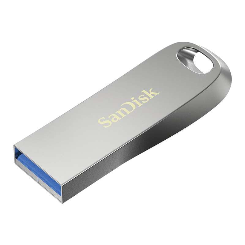 SanDisk 64GB Ultra Luxe USB Flash Drive USB Type-A Silver SDCZ74-064G-G46