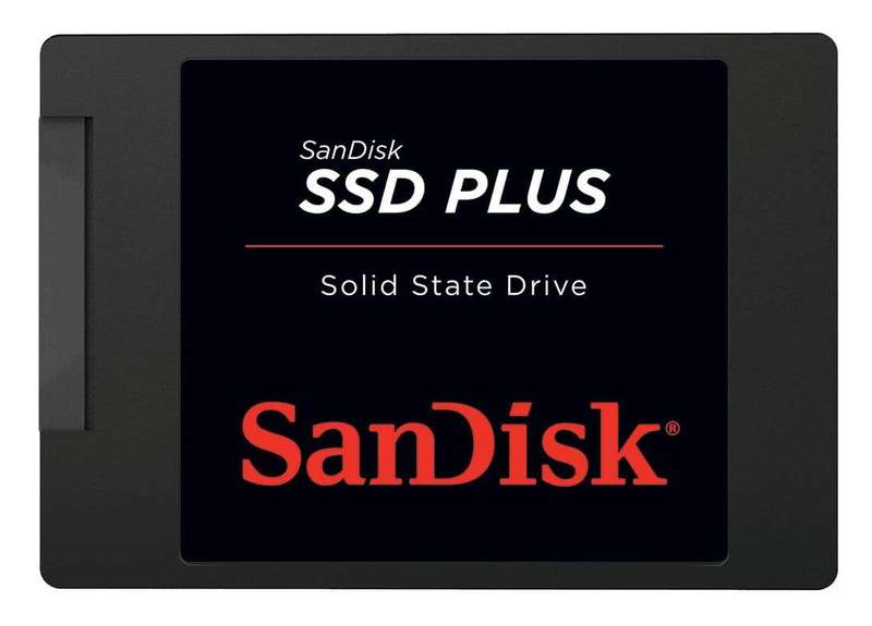 SanDisk Plus 2.5-inch 480GB Serial ATA III SLC Internal SSD SDSSDA-480G-G26