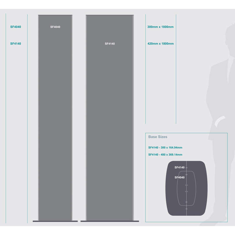 Parrot Double Sided Standing Sign 300x1800mm SF4040
