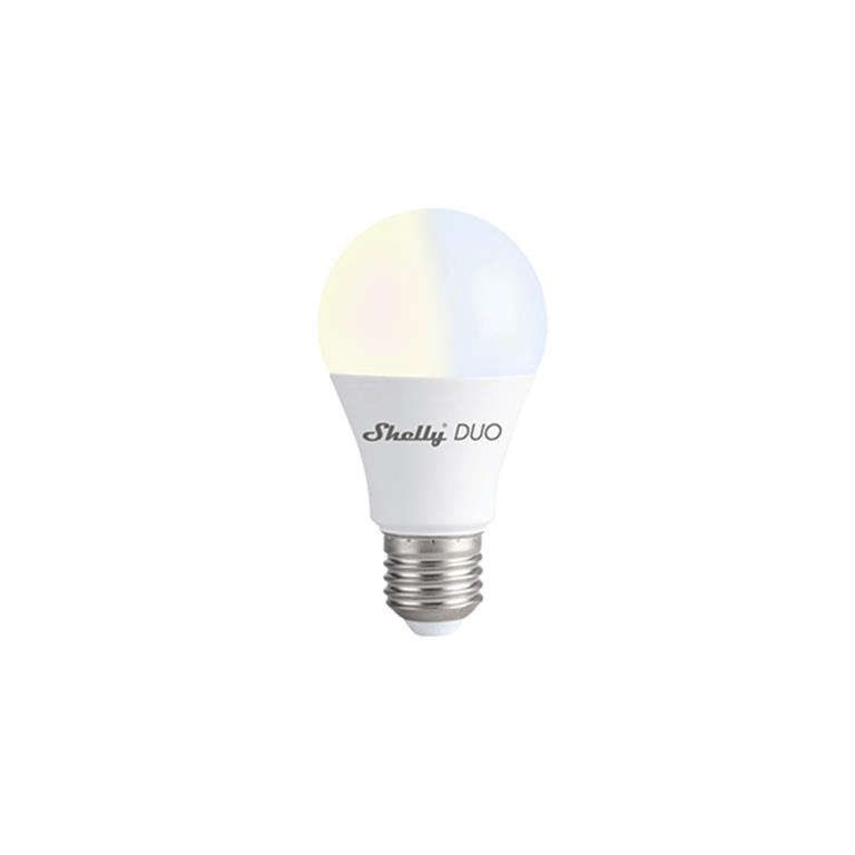 Shelly DUO Smart Wi-Fi Bulb 9W E27 Socket SHELLY DUO CW/WW (E27)