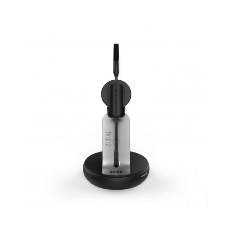 Snom A170 Wireless DECT Headset Wideband Noise Cancellation Over the Ear 4387