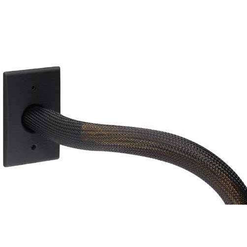 Techflex FMS1.50FKBK Flexo Mounting Wall Plate and Flange