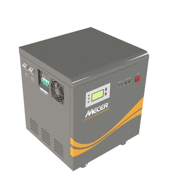 Mecer 360W Solar Charge Controller 1Kw 12V 1x100A Battery Pure Sine Wave Inverter SOL-I-BB-M1