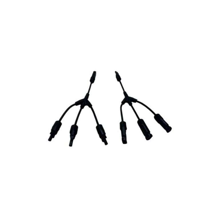 Solarix MC4 Y-connector 3-way to 1-way Solar Panel Combiner Cable Set SOLPAMY031