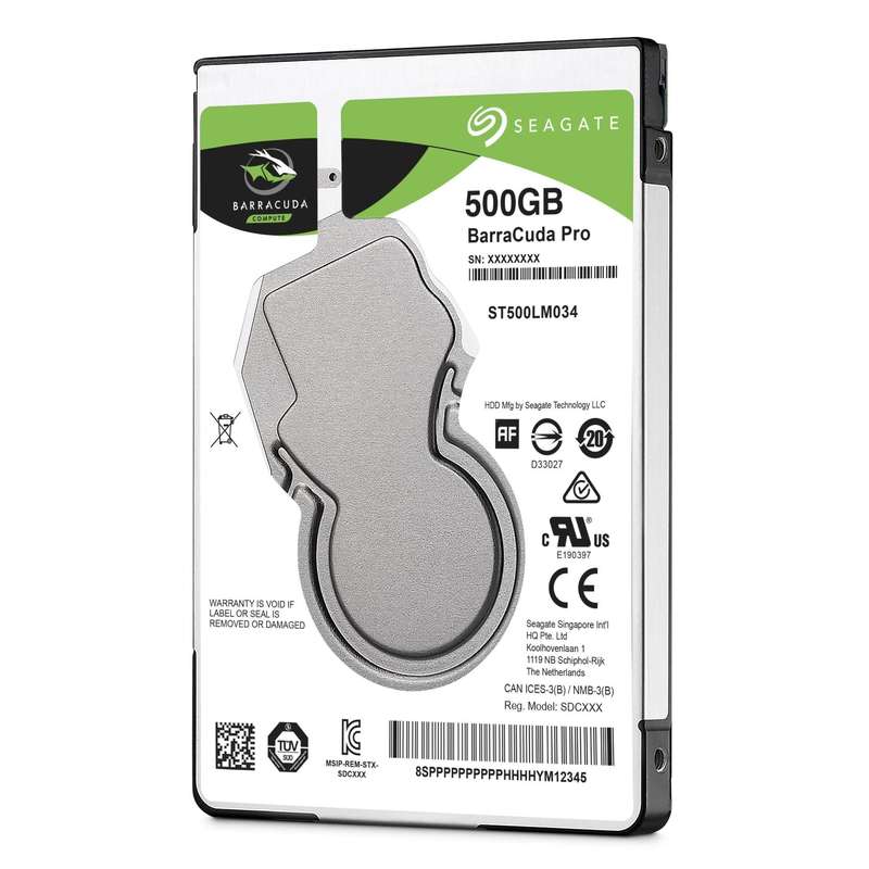 Seagate Barracuda Pro 2.5-inch 500GB Serial ATA III Internal Hard Drive ST500LM034