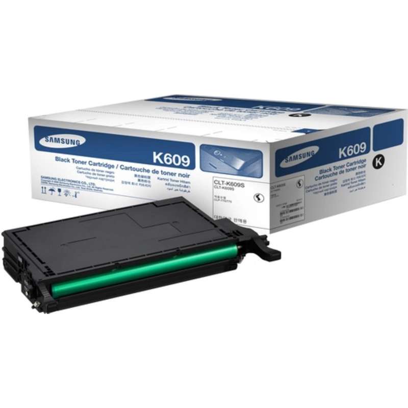Samsung CLT-K609S Black Toner Cartridge 7,000 Pages Original SU220A Single-pack