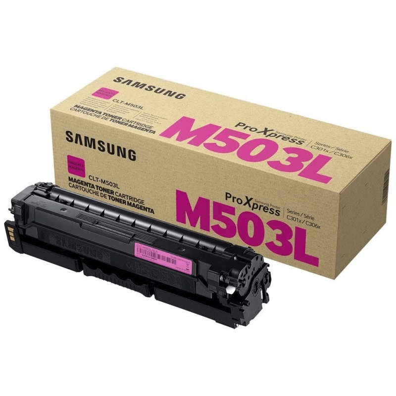 Samsung CLT-M503L Magenta Toner Cartridge 5,000 Pages Original SU281A Single-pack