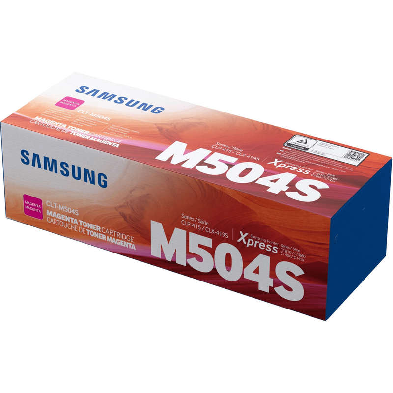 HP Samsung CLT-M504S Magenta Toner Cartridge 1,800 pages SU294A Single-pack