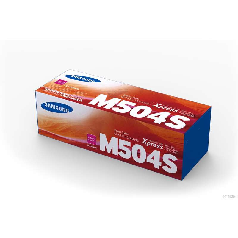 HP Samsung CLT-M504S Magenta Toner Cartridge 1,800 pages SU294A Single-pack