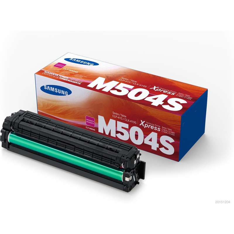 HP Samsung CLT-M504S Magenta Toner Cartridge 1,800 pages SU294A Single-pack
