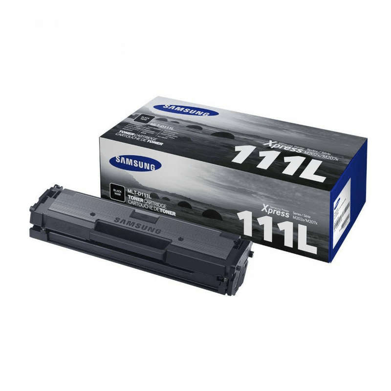 Samsung MLT-D111L Black Toner Cartridge 1,800 Pages Original SU807A Single-pack