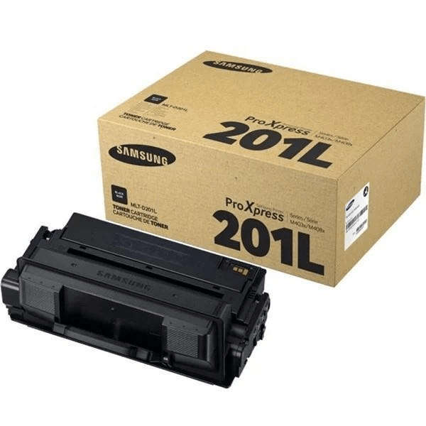 Samsung MLT-D201L Black Toner Cartridge 20,000 Pages Original SU870A Single-pack