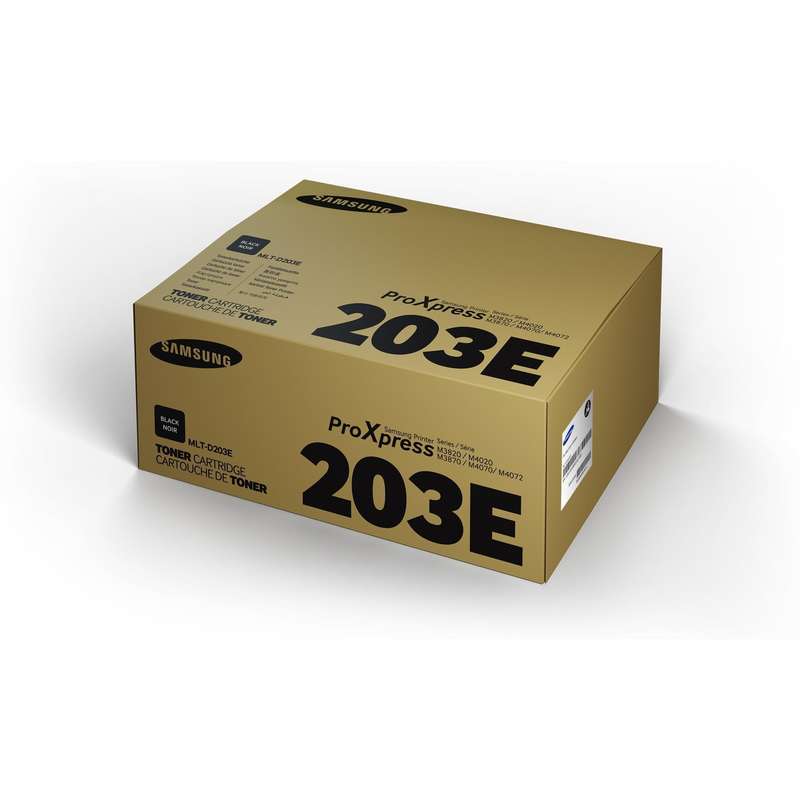 Samsung MLT-D203E Black Toner Cartridge 10,000 Pages Original SU887A Single-pack