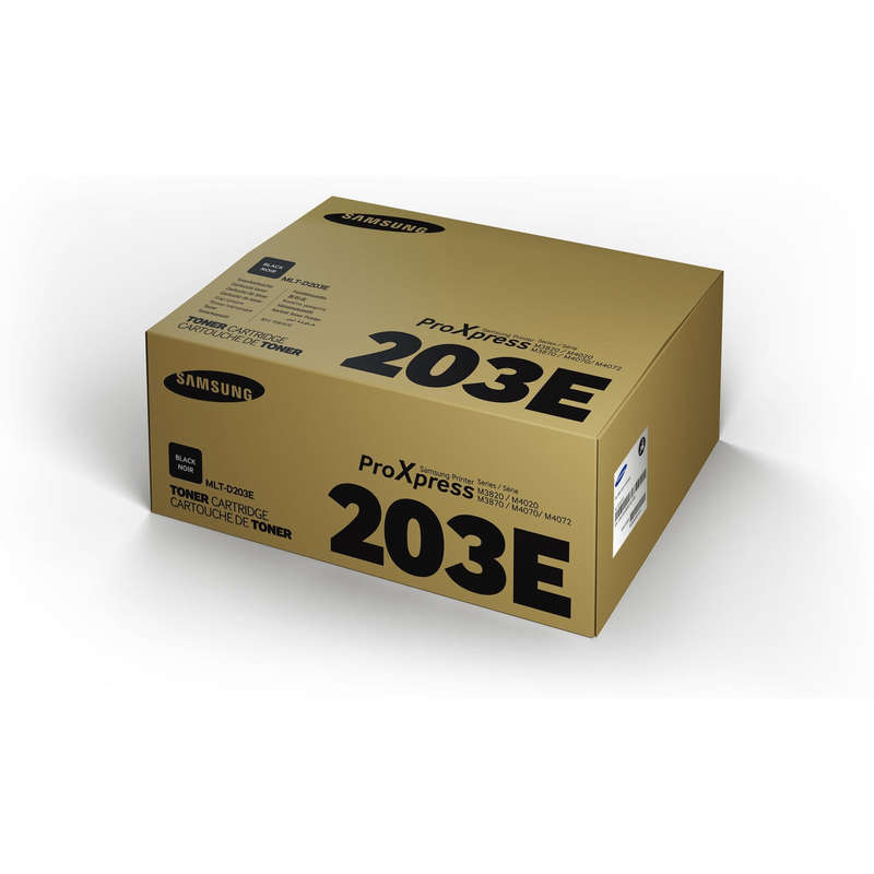 Samsung MLT-D203E Black Toner Cartridge 10,000 Pages Original SU887A Single-pack