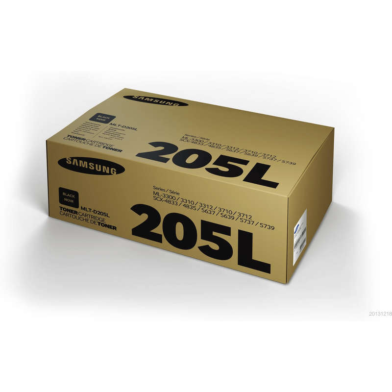 HP Samsung MLT-D205L Black Toner Cartridge 5,000 pages SU965A Single-pack