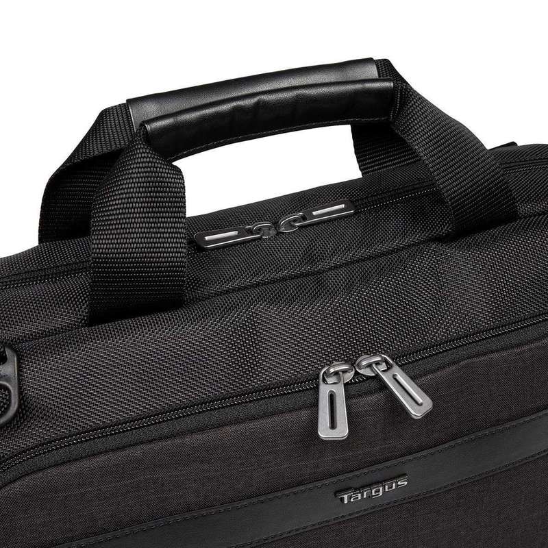 Targus CitySmart Notebook Case 15.6-inch Briefcase Black and Grey
