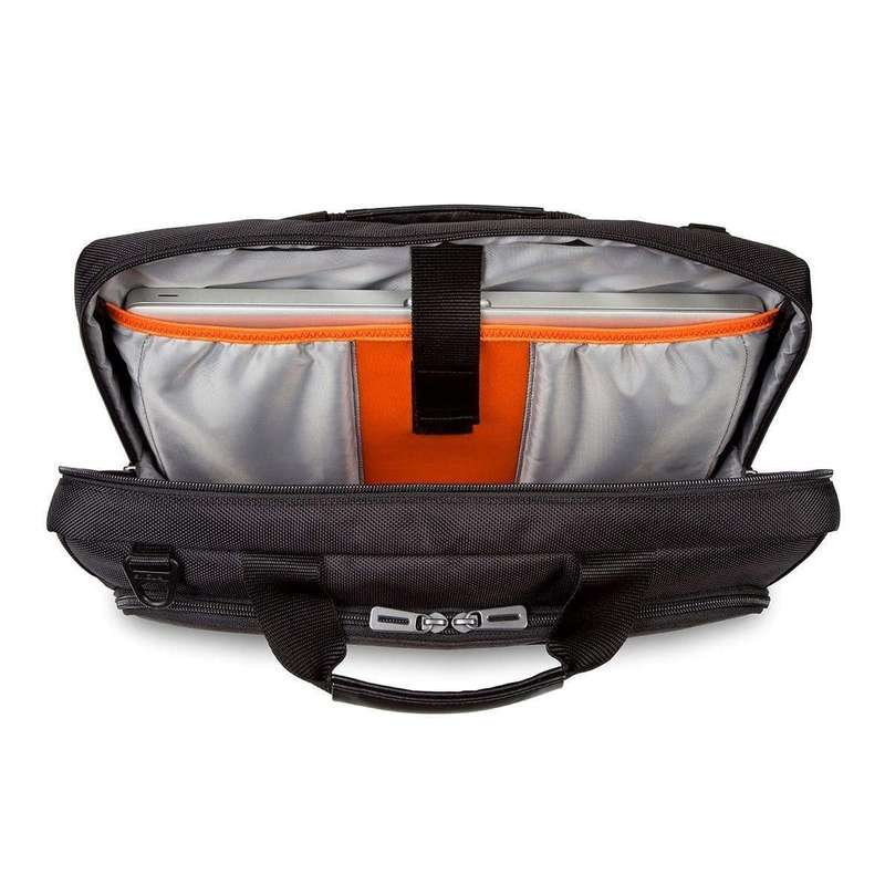 Targus CitySmart Notebook Case 15.6-inch Briefcase Black and Grey