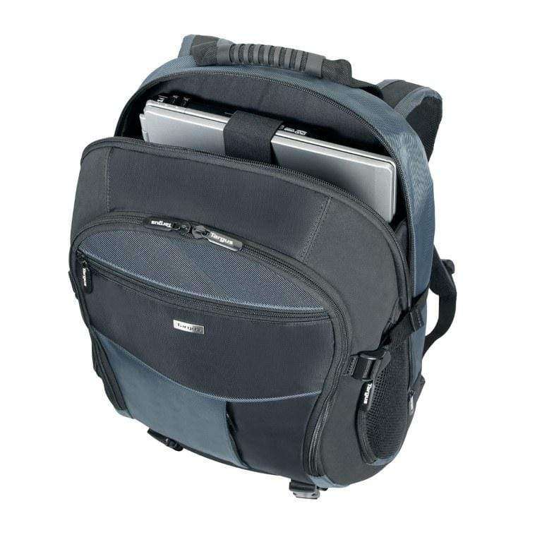 Targus Atmosphere 18-inch XL Notebook Backpack Black and Blue TCB001EU