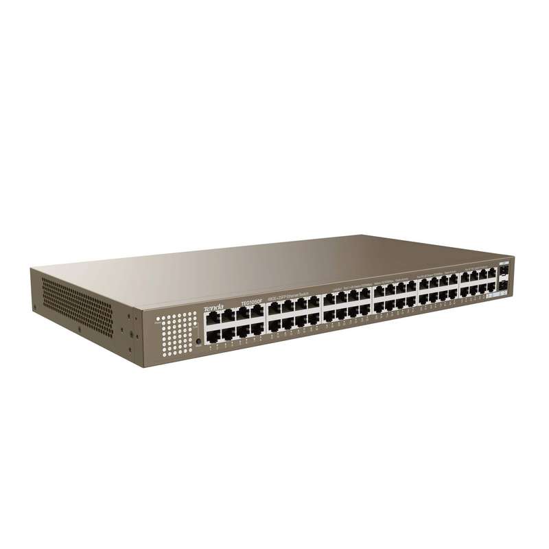 Tenda 48-port Ethernet Network Unmanaged Switch TEG1050F