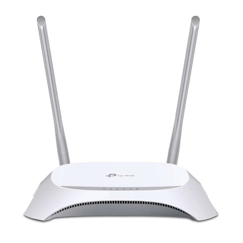 TP-Link TL-MR3420 Wi-Fi 4 Wireless Router Fast Ethernet Black and White