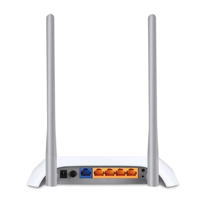 TP-Link TL-MR3420 Wi-Fi 4 Wireless Router Fast Ethernet Black and White