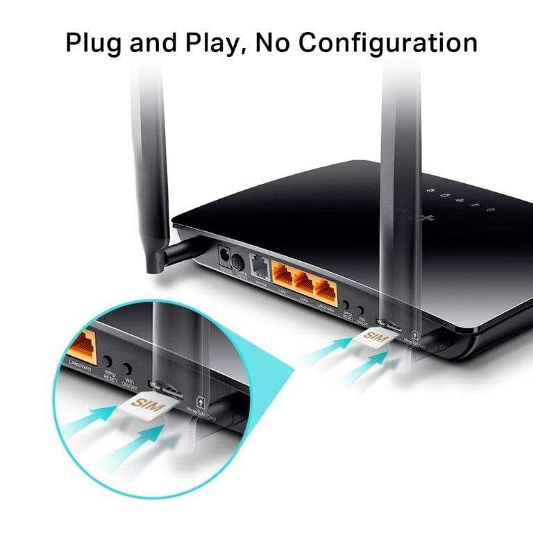 TP-Link TL-MR6500v N300 4G LTE Telephony Wireless Router