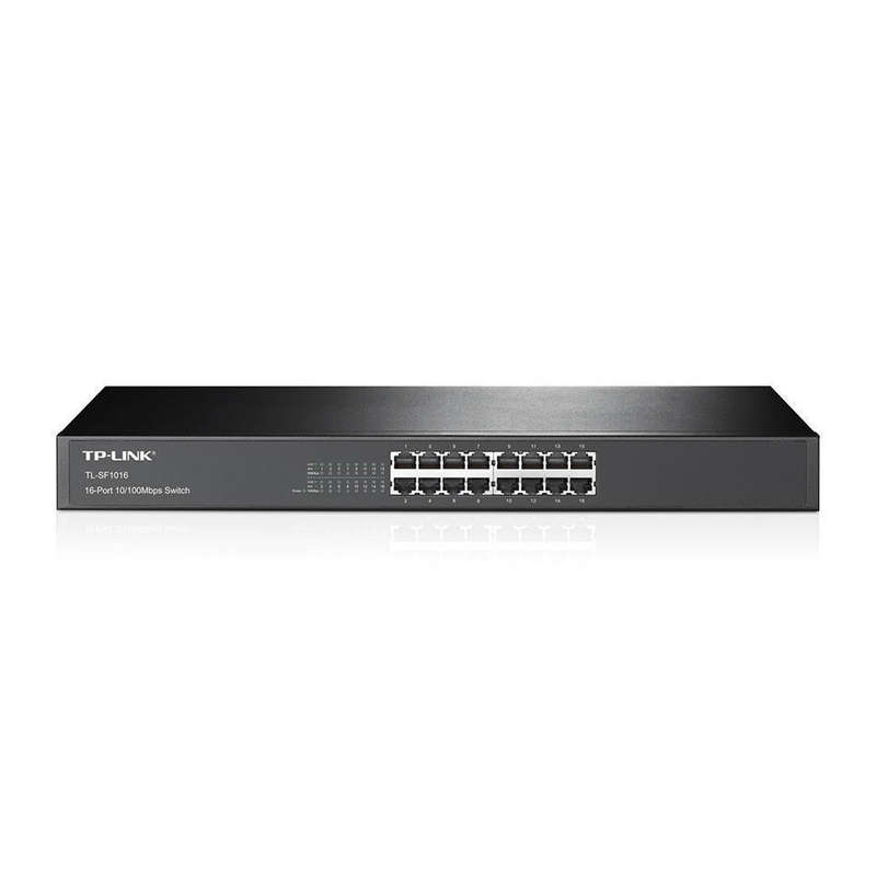 TP-Link TL-SF1016 16-Port 10/100 Mbits Rackmount Network Switch