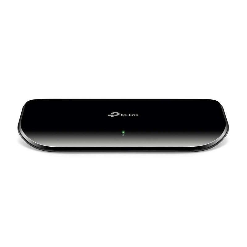 TP-Link TL-SG1008D 8-Port Gigabit Desktop Switch Unmanaged Black