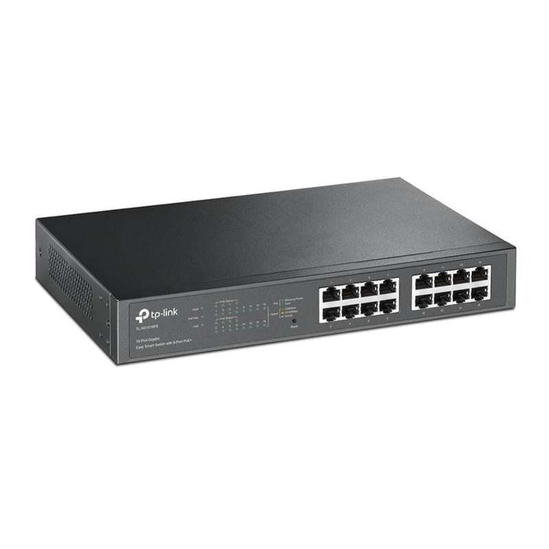 TP-Link TL-SG1016PE 16-port GbE Easy Smart Managed Switch with 8x PoE+ Ports