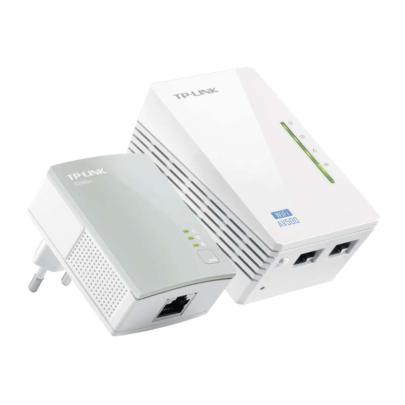TP-Link TL-WPA4220 Kit Powerline Adapter 300 Mbits Wi-Fi White Single-Pack